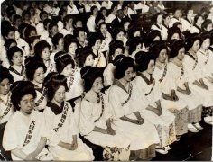 日本女人二战慰劳前线小鬼子罕见老照片